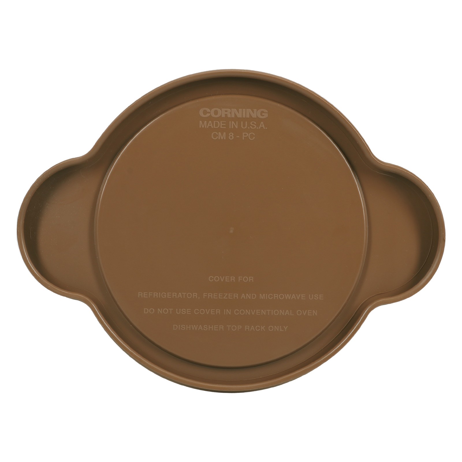 Visions CM8-PC 1 Quart Versa Pot Brown Replacement Lid Cover (2-Pack) gallery