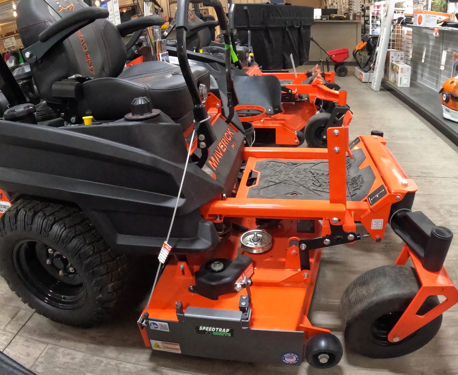 Speedtrap® Chute Blocker Badboy Maverick HD 48,54,60 2 min Install gallery