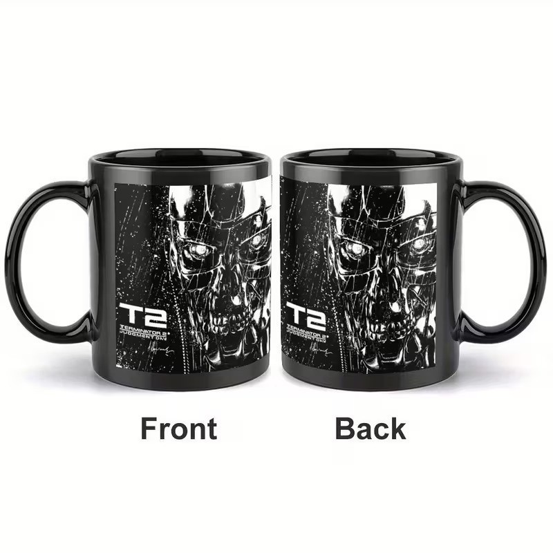 Terminator 2 T-800 Endoskeleton Mug, Judgment Day Movie Coffee Cup 11oz 15oz gallery