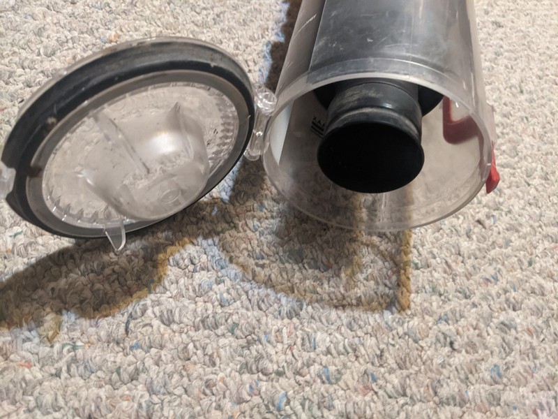 Dyson DC24 Multi Floor Vacuum Orange Cyclone Canister Dirt Dust Bin FREE SHIP gallery