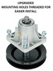 3 Upgraded Spindles for MTD Cub Cadet 618-0625B 918-0625B Fits 46" Deck gallery