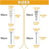 Strong Grip Picture Hanging Anchors - 200PCs Assortment Kit gallery