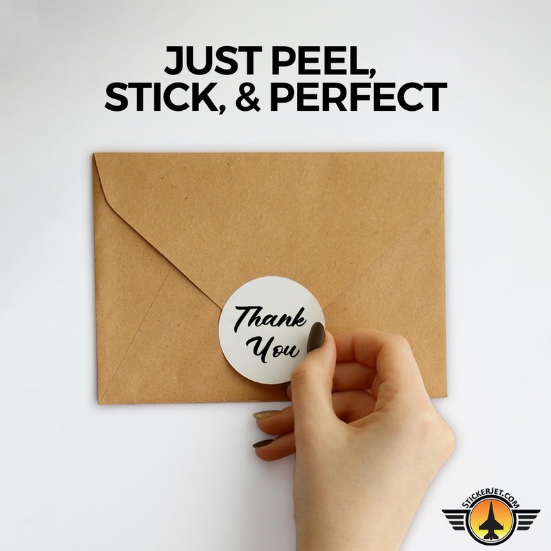 StickerJet Custom Stickers - Your Logo, Photo, or Text – Individually Cut, Vinyl gallery