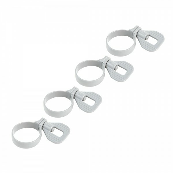 BESTWAY REPLACEMENT 1 1/4" PLASTIC FILTER PUMP HOSE CONNECTOR CLAMPS 4 PK. gallery