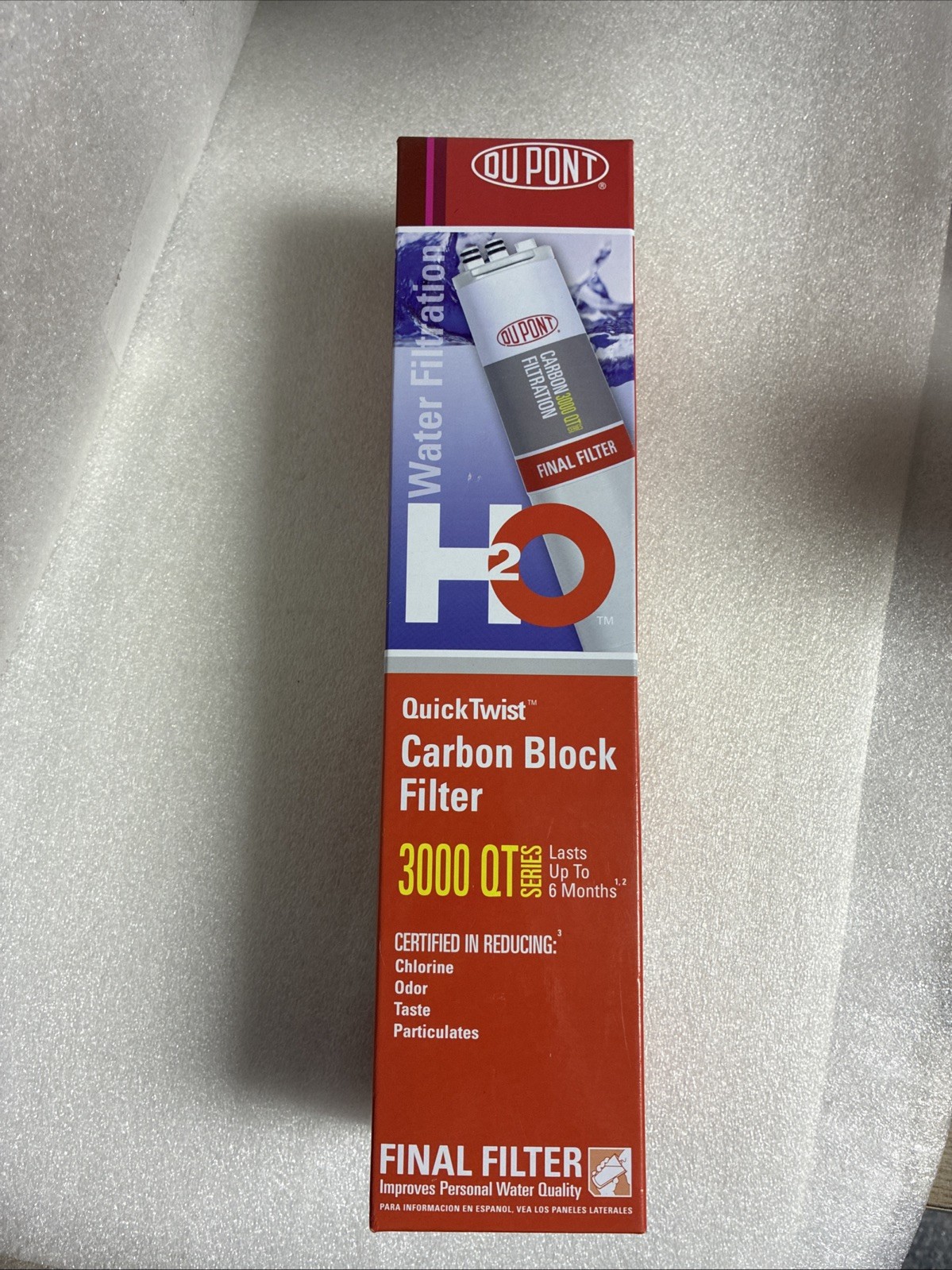 DuPont QuickTwist Water Filter Sediment 300 QT Series WFQTC3001 gallery