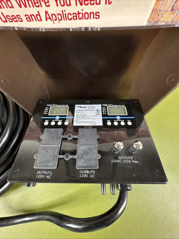 Cal Pump Power Control Panel Center PC50 Landscape Lighting System gallery