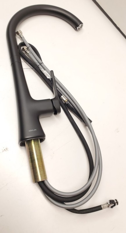 Kohler Pull Down Kitchen Faucet Guild Matte Black (R33912-BL-AA) SEE DESCRIPTION gallery