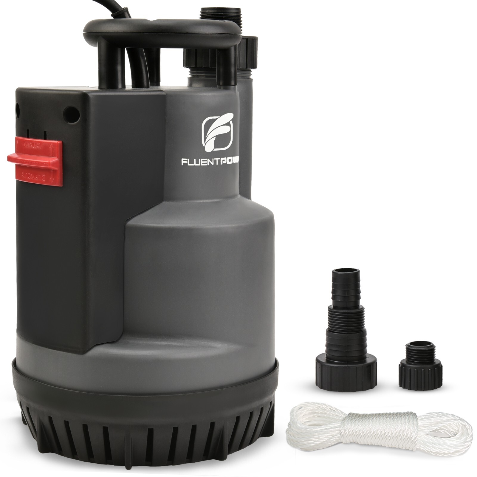 FLUENTPOWER 1/2HP Submersible Utility Pump 2500GPH Auto/Manual Modes Sump Pump gallery