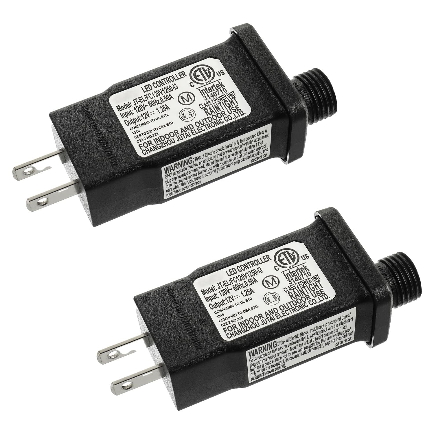2 PCS 24V 6W LED Transformer Replacement Class 2 Power Supply IP44 8 Modes gallery