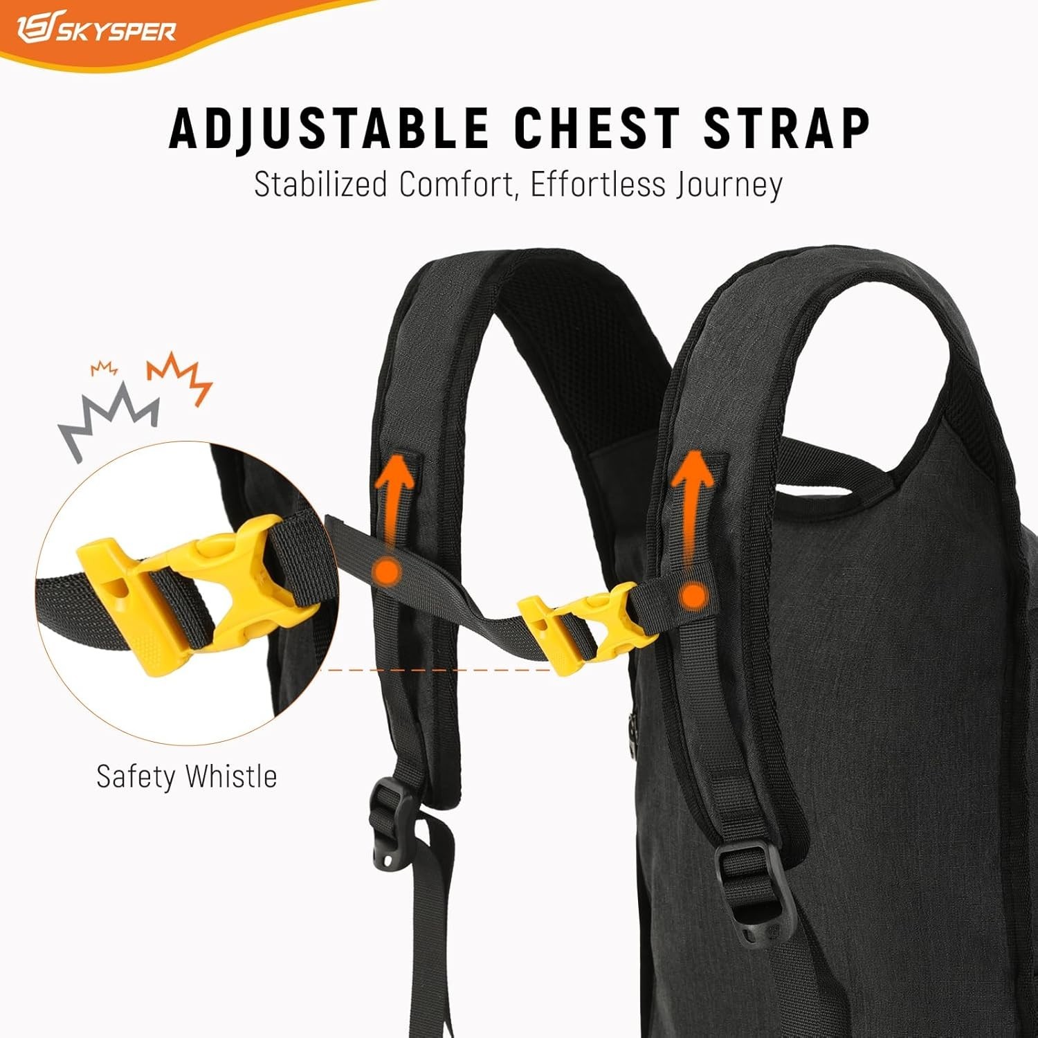 15L/20L Foldable Hiking Backpack Lightweight Packable Travel Daypack with Che... 5