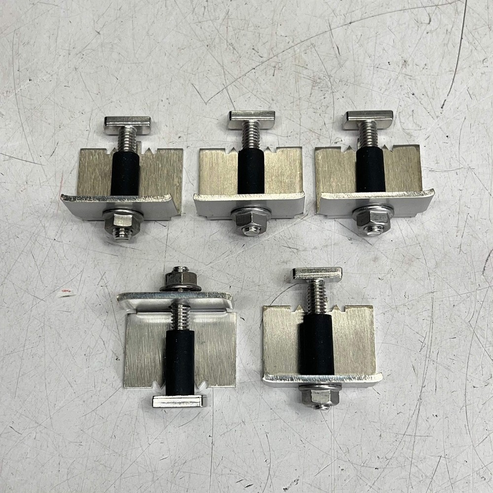 PLP (5 PACK) Preassembled Rad End Clamp Stainless Steel 35mm PA-EC-30-RAD-SS