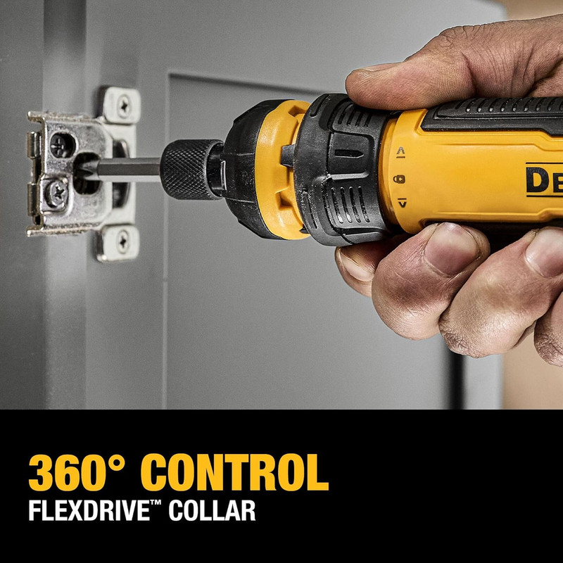 Cordless Screwdriver, 4V USB Rechargeable Electric Screwdriver with 12 pcs Screw gallery