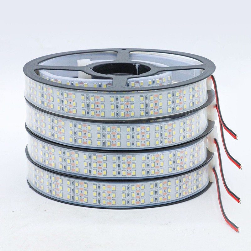 High Brightness SMD2835 Three Row 360Leds/m 12V 24V Waterproof Flexible Led Tape gallery