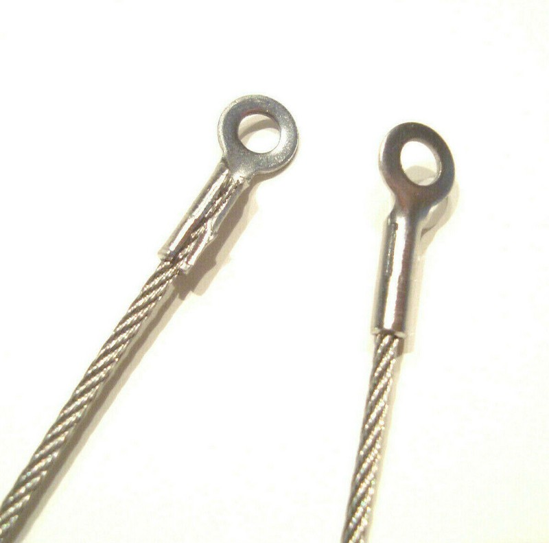 Vinyl Coated Cable Length with Eyelets Cable 1.5mm or 2.0mm Single/Double Eye gallery