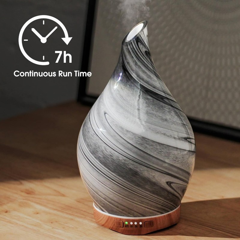 Porseme 280ml Essential Oil Diffuser Glass 280ml, C4-280ml Ink Aladdin Vase gallery