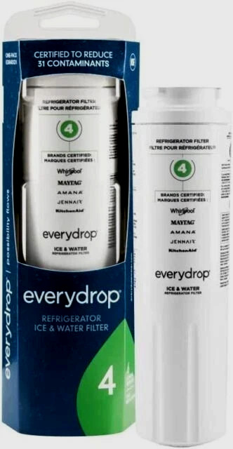 EveryDrop EDR4RXD1 EveryDrop Refrigerator Water Filter 4, NO BOX FACTORY SEALED