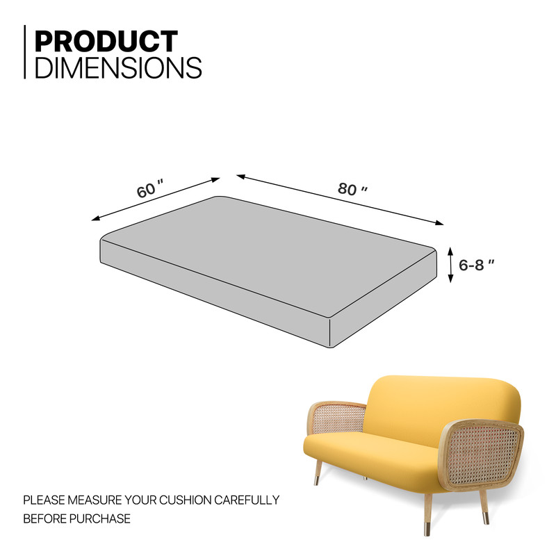 Solid Color Futon Cover Stretch Sofa Bed Protector Queen Size Armless Slipcover gallery
