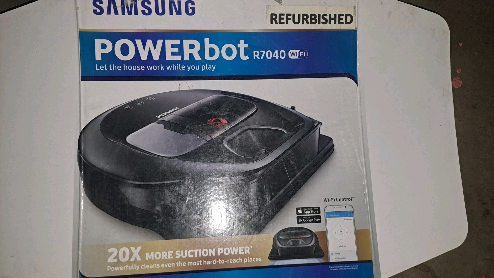 Samsung POWERbot SR1AM7040WG Robotic Cleaner gallery