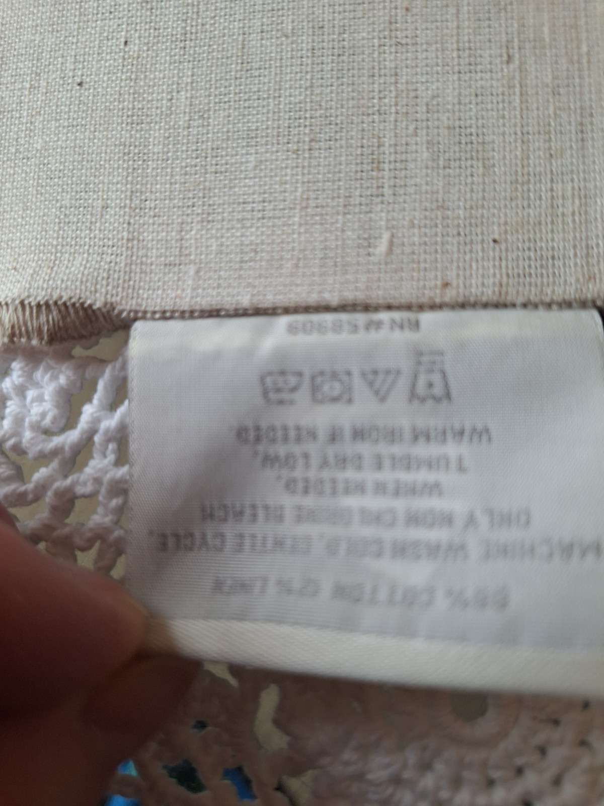 Cloth Napkins Cotton Linen Blend Southern Living Set of 6 Like New gallery