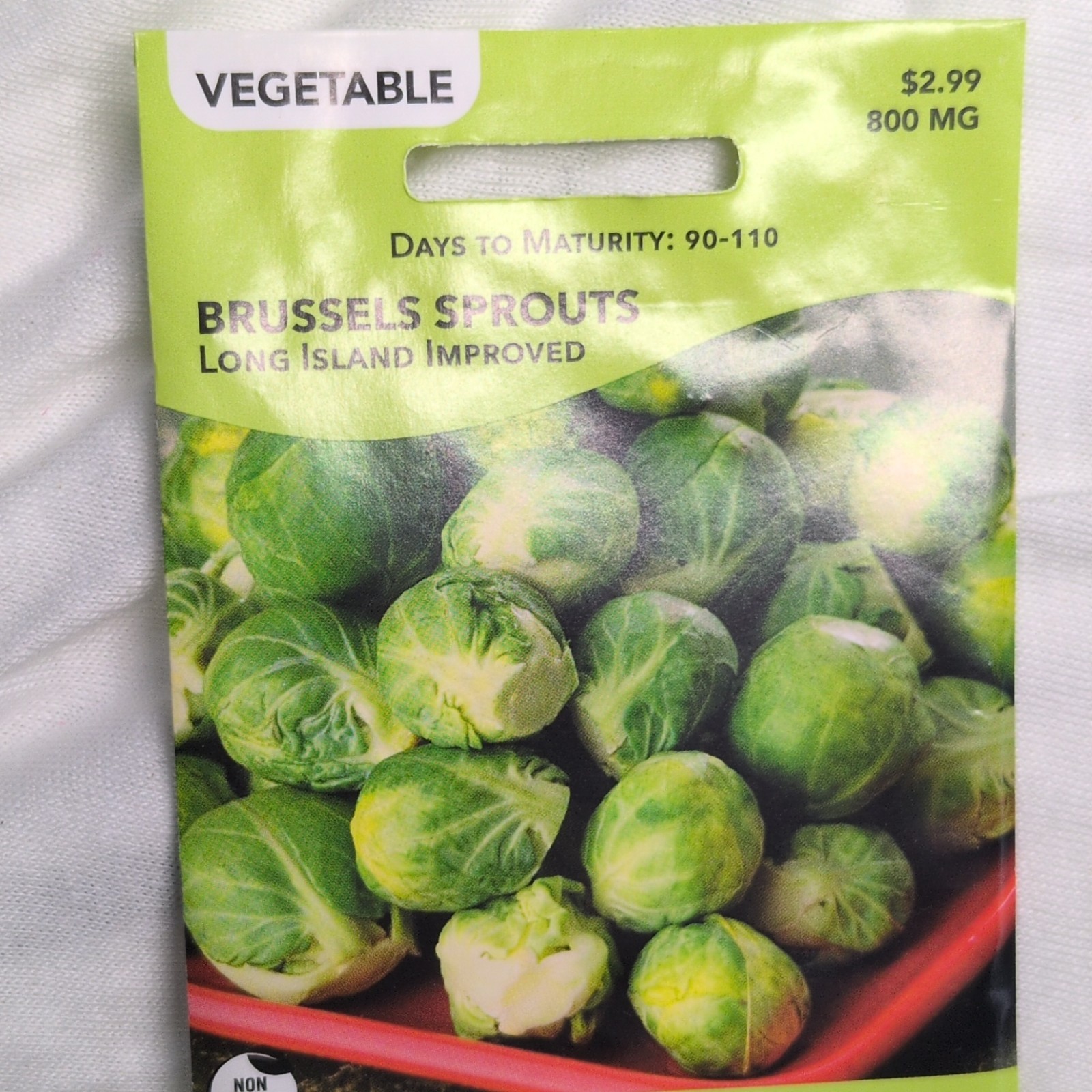 Livingston Brussels Sprouts Long Island Improved Non-GMO Biennial Full Sun Y4140 gallery