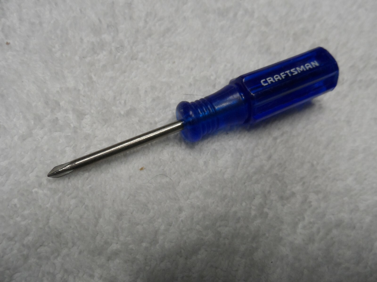 Craftsman NOS Phillips Blue Screwdriver, made in USA, P0 x 1-1/2" - Part # 41542 gallery