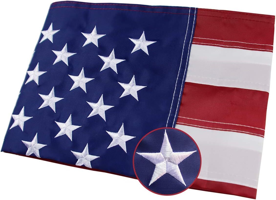 American Flag 4x6 ft. The Strongest Longest Durable USA Flag Heavy Duty 4x6 Foot gallery