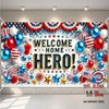 Welcome Home Hero Backdrop Banner 71 x 43 Inch America Independence Day gallery