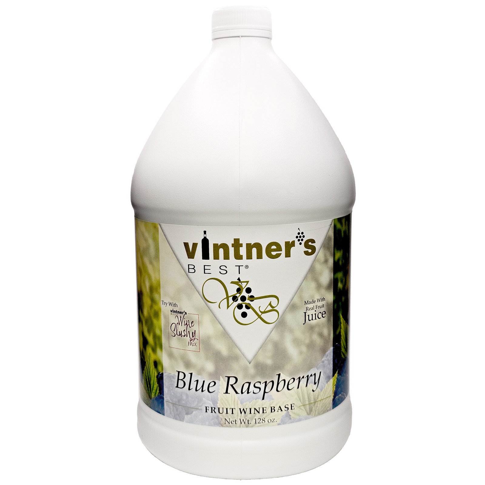 Vintner’s Best Blue Raspberry Fruit Wine Base (128 oz / 1 gallon) gallery