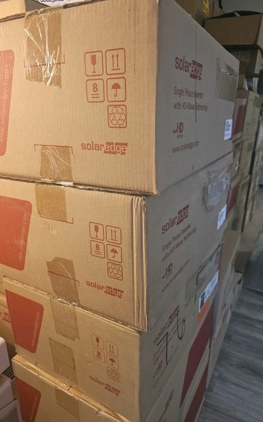 SolarEdge SE6000H-US000BEU4 6kW HD-Wave Solar Inverter New Sealed gallery