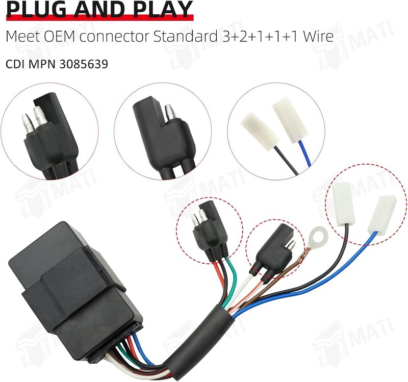 M MATI Ignition Coil Spark Plug CDI Polaris Sportsman 500 gallery