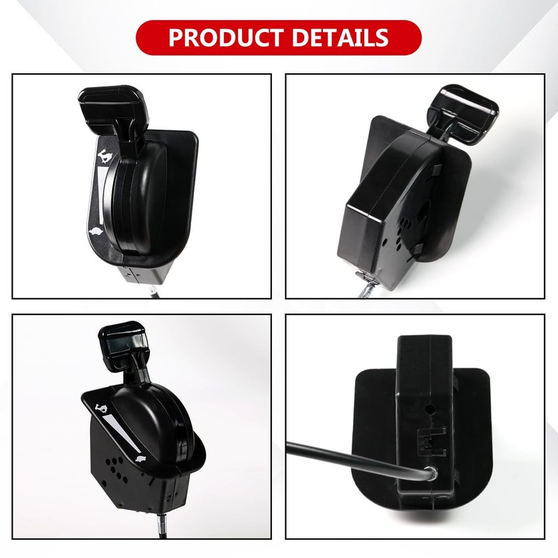 YDO Throttle Control Cable Compatible with Cub Cadet XT1-LT46 LT50 GT50 Black gallery