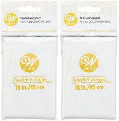 Wilton Featherweight Decorating Bag, 18″ (2-Pack)