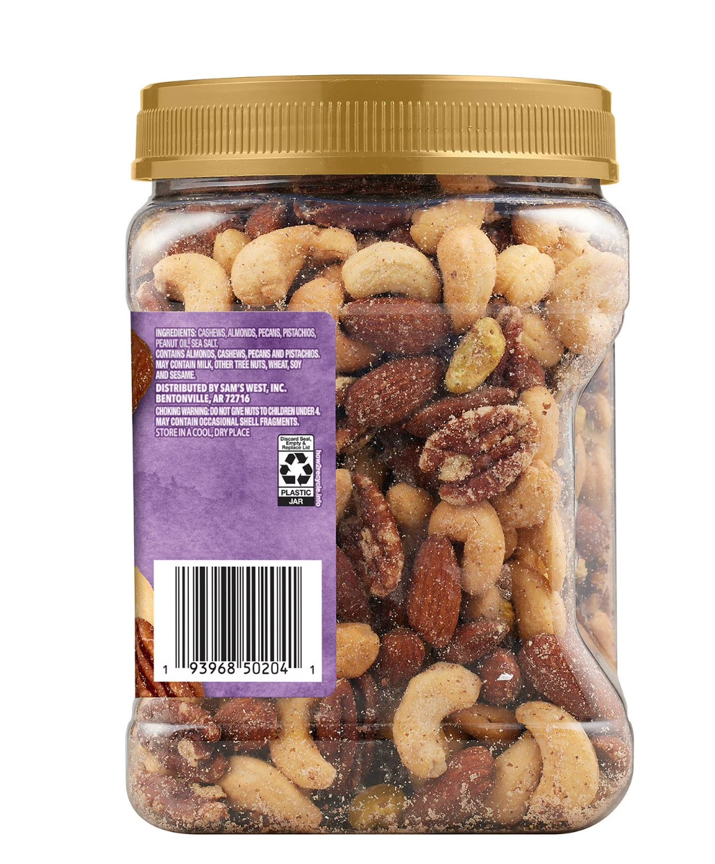 Member's Mark Lightly Salted Deluxe Mixed Nuts 34 OZ USA gallery