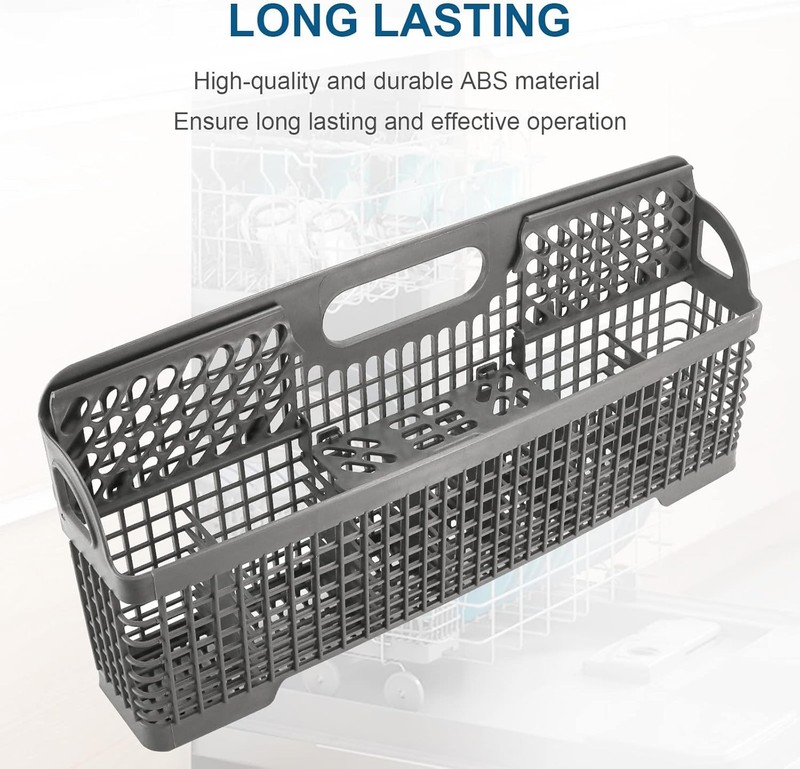Universal Dishwasher Silverware Basket for Whirlpool KitchenAid 8531233 gallery