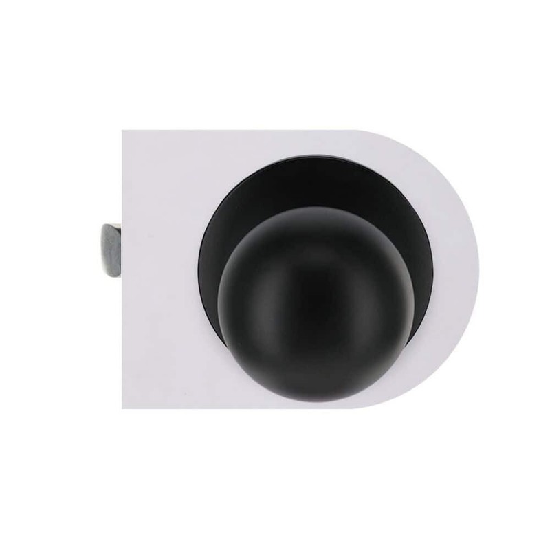 Defiant Saturn Black Adjustable Backset Hall/Closet Passage Door Knob 32T3X930B gallery