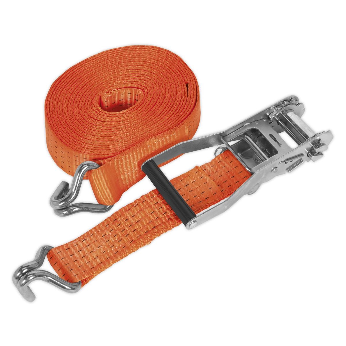 Sealey Ratchet Strap 50mm x 8m Polyester Webbing 5000kg Breaking Strength TD5008 gallery