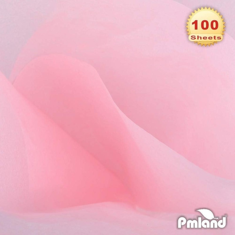 100 Sheets Double-Sided Pink Tissue Paper, 20x15 Inches - Gift Wrapping gallery