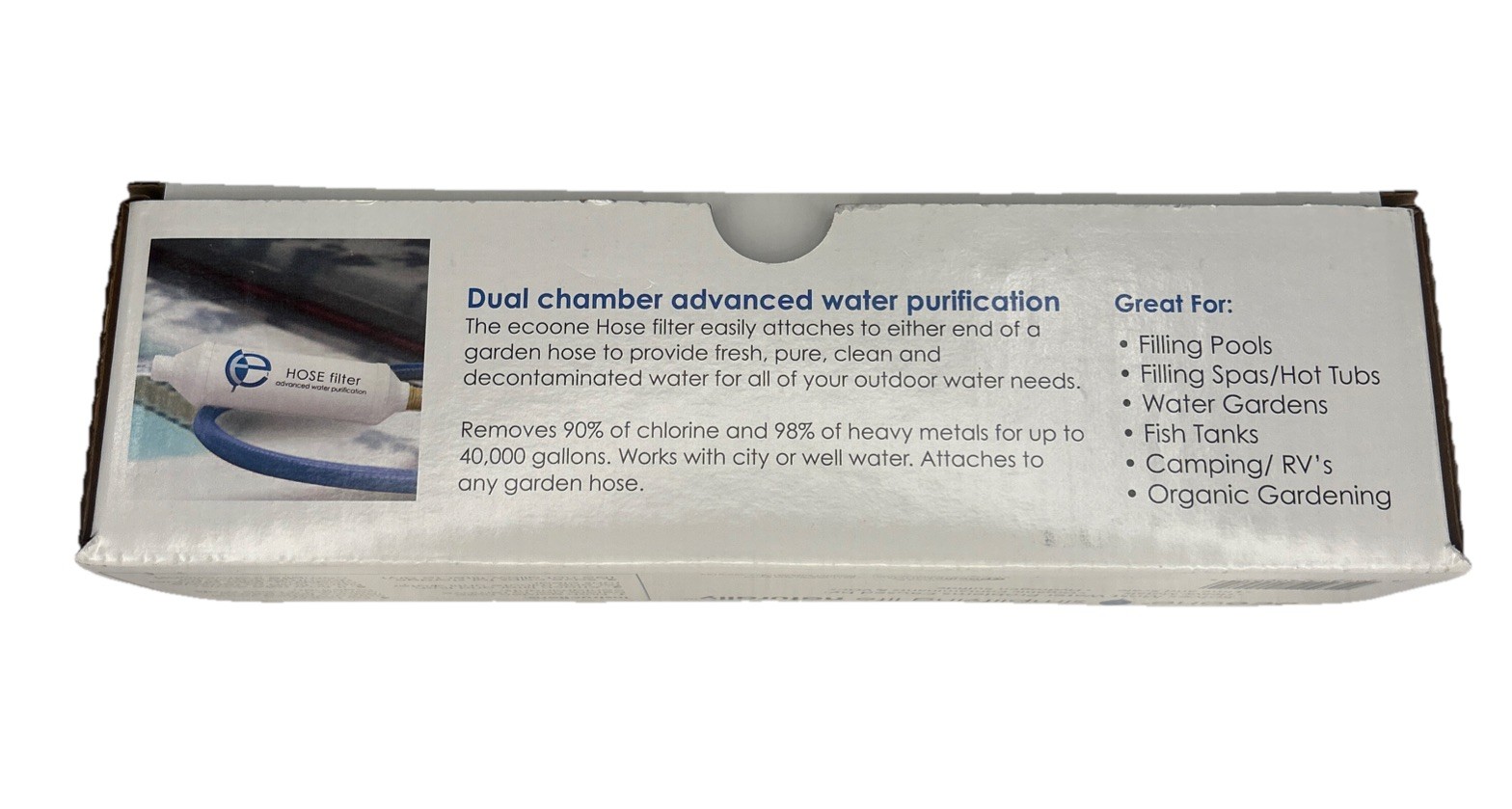 EcoOne Hose Water Filter for Spa Pool Garden Safe Drinking Water 40000 Gallons gallery