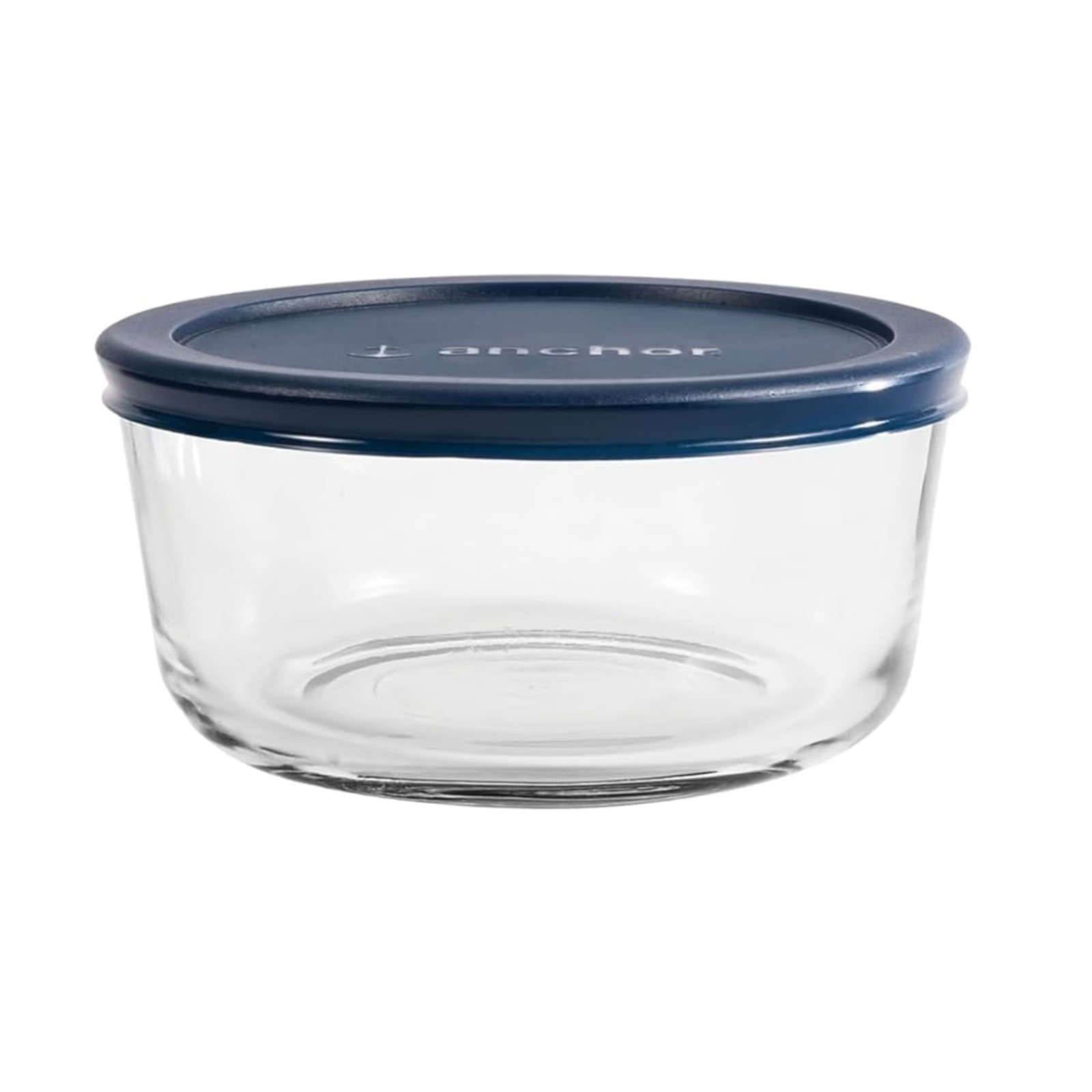 (2 pack) Anchor Hocking Glass Food Storage Container with Lid 4 Cup Round gallery