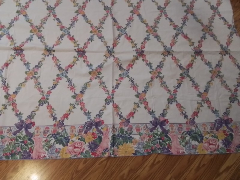 Easter Theme Tablecloth Rectangle 67" x 50 1/2" gallery