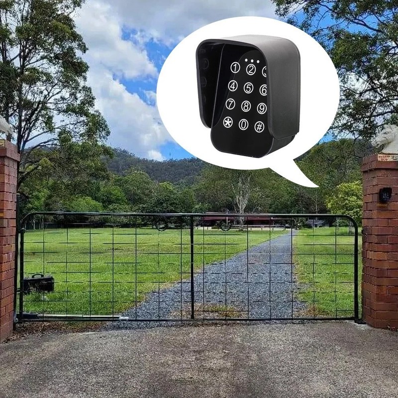 433.92MHz Access password transmitter receiver Wireless Waterproof Keypad Opener gallery