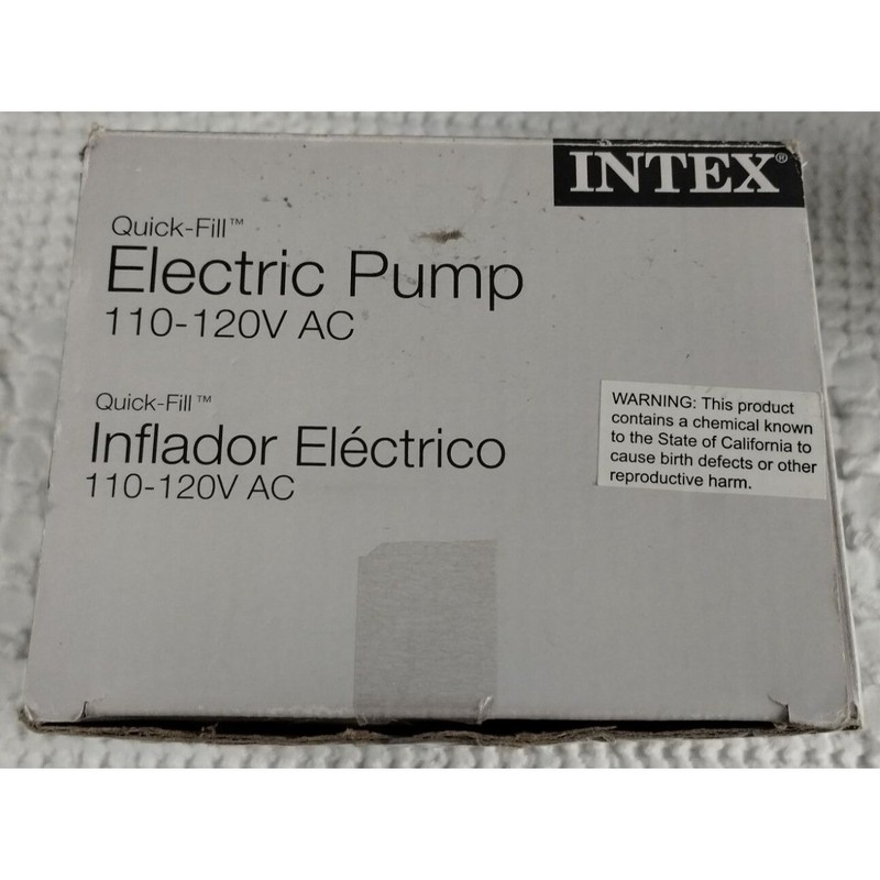 Intex Quick Fill Black Electronic/Electric Pump SKU 2664 gallery