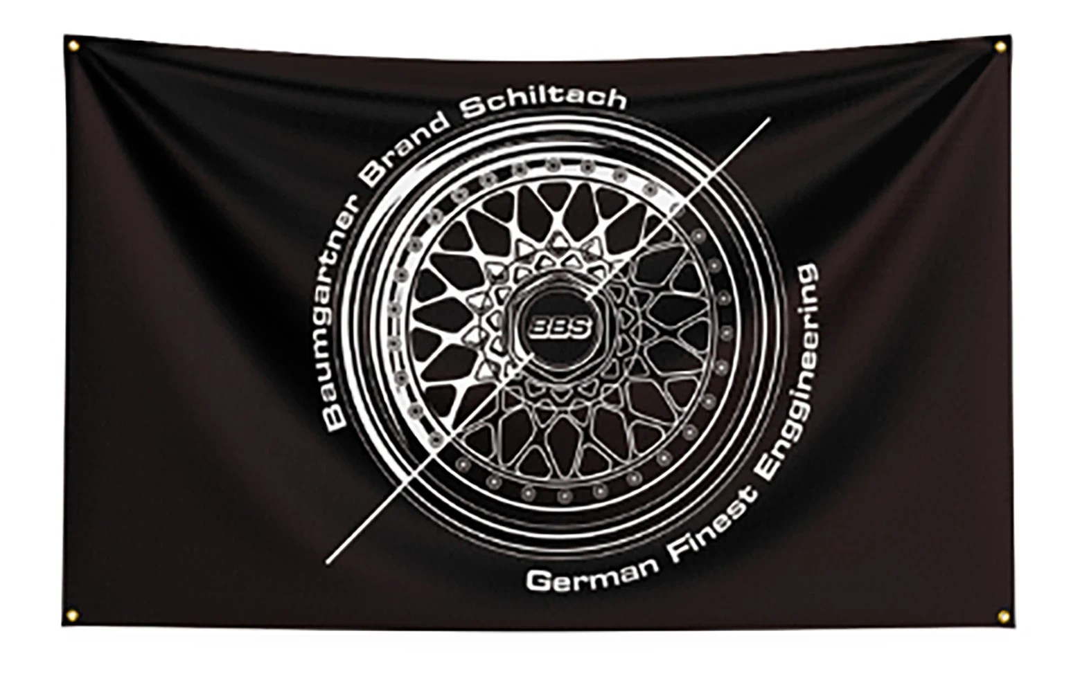 BBS Car Parts Flag 3x5 Ft Polyester Racing Garage Banner Auto Decor Wall Hanging gallery