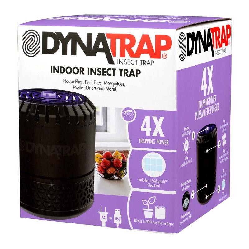 DynaTrap Ultralight Indoor Flying Insect Trap 2420 yd 8 W - Black gallery