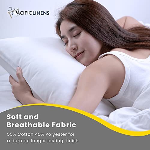 Pillow Protector - Poly-Cotton Blend Pillow Covers - Water and Dust Resistant gallery