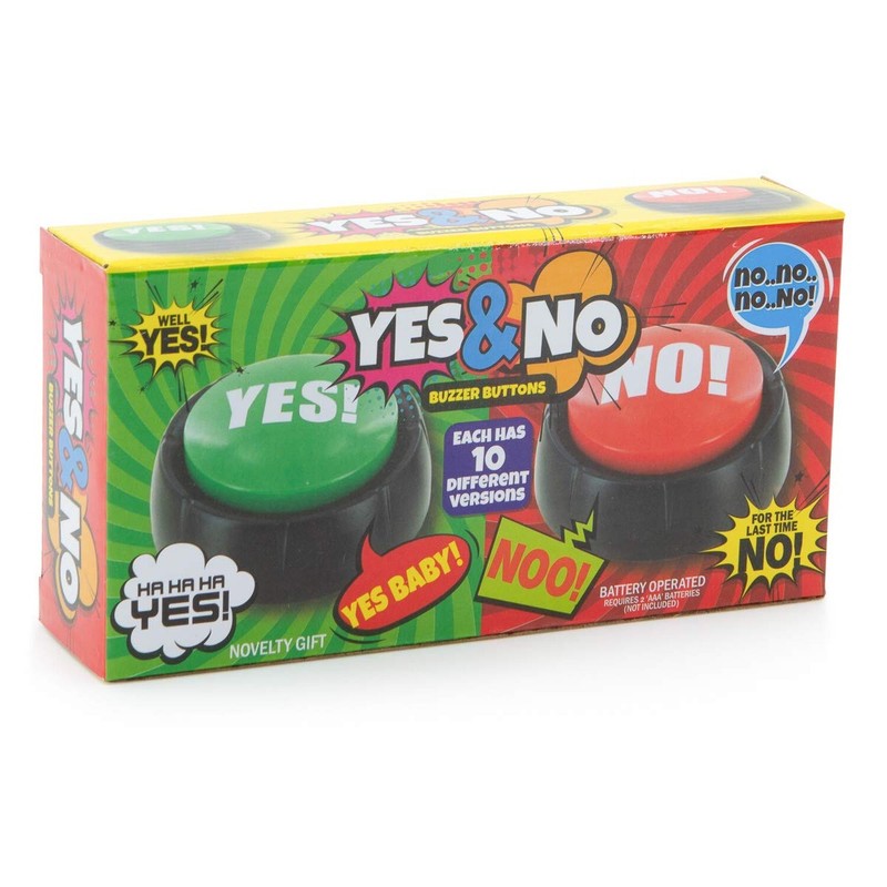 Talking Yes & No Buzzer Buttons - Pack of 2 gallery
