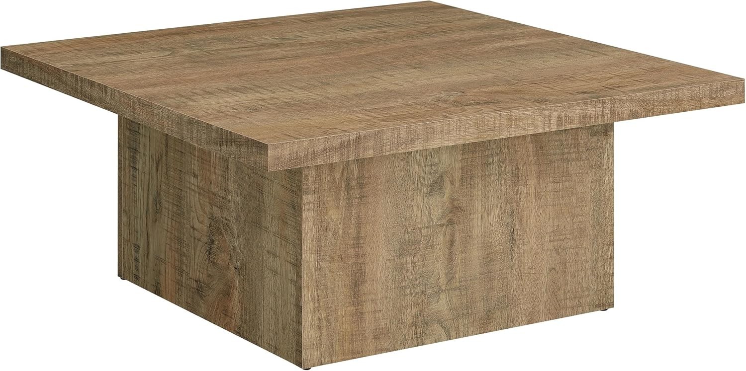 708068 Coaster Zetta Mango Brown Farmhouse Coffee Table Engineered Wood gallery