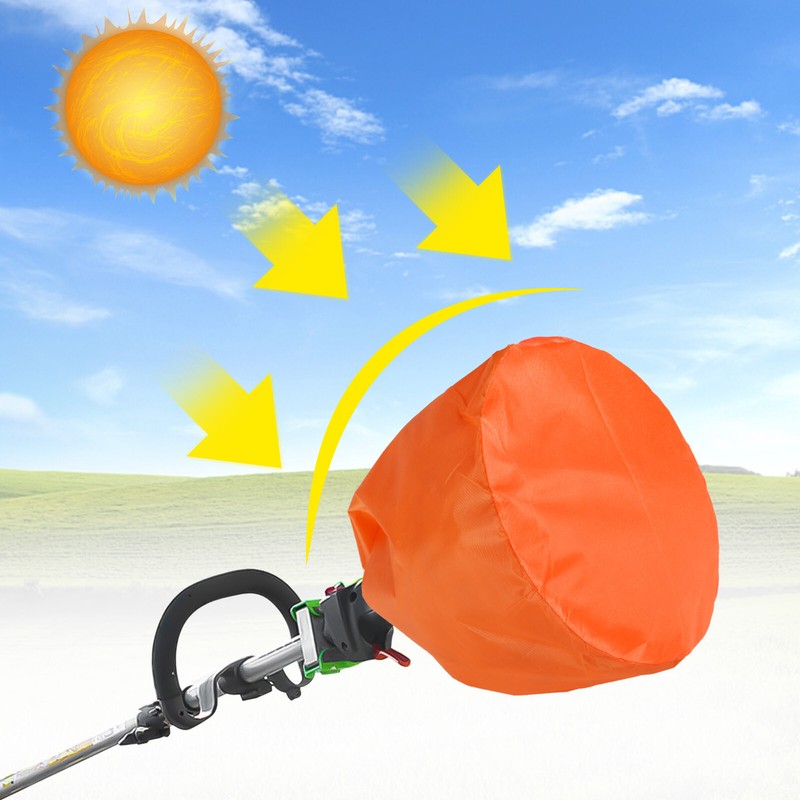 4Pcs Orange Trimmer Guard Waterproof Dustproof Cover Wrap For Weedeater Engine gallery