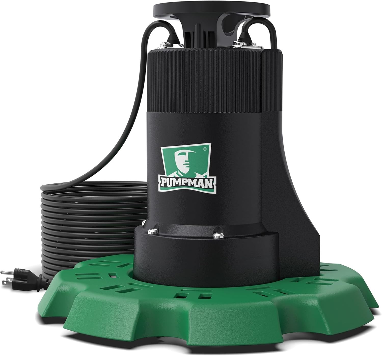 Automatic Pool Cover Pump 1/4 HP 2800 GPH Submersible w Check Valve 10FT Cord gallery