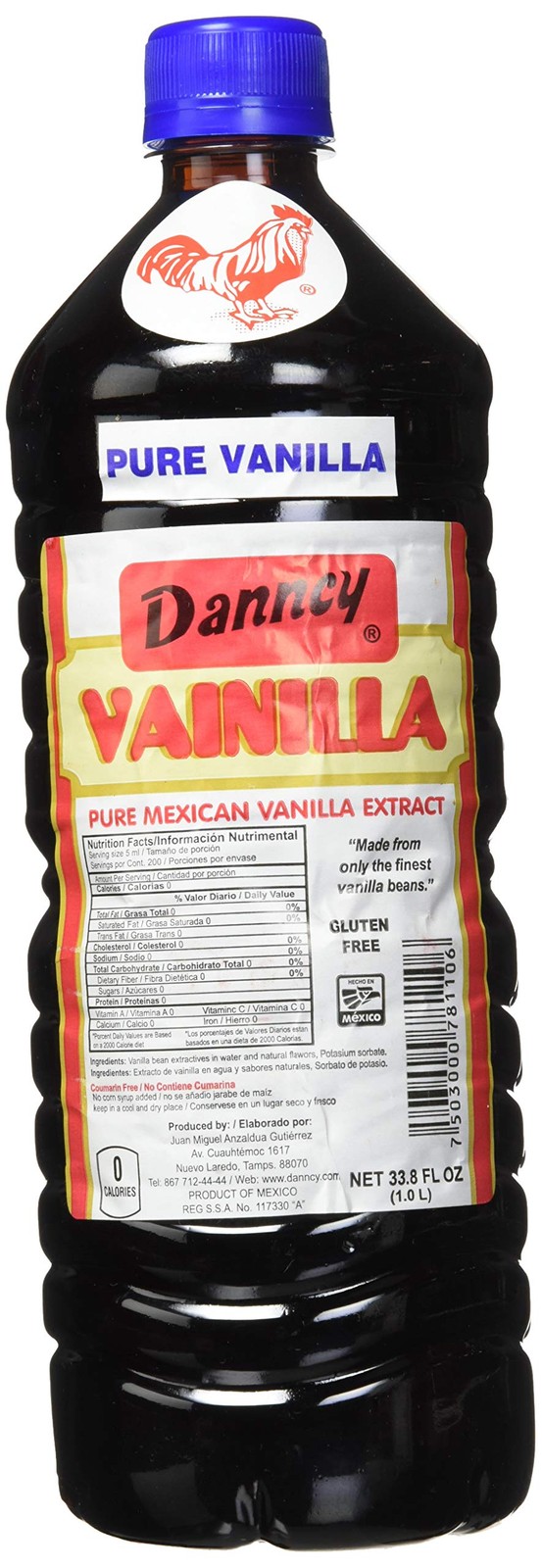 Vanilla Extract 33.8 fl oz 2 Pack - Authentic Mexican Flavor, Dark, 1L gallery